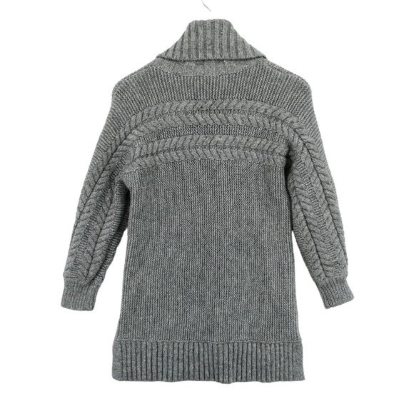 Simply Vera by Vera Wang Women's Gray Knit Turtleneck Long Sleeve Sweater Size M - Picture 10 of 11